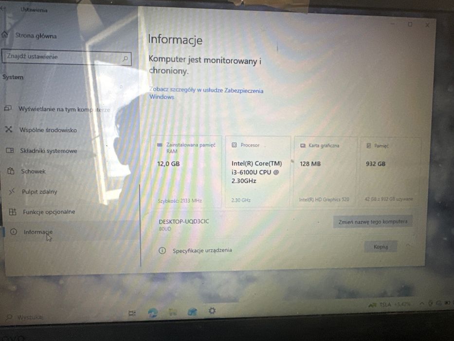 Laptop Lenovo ideapad
