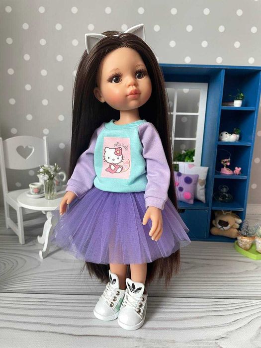 Лялька Керол Паола Рейна у костюмі Hello Kitty Carol Paola Reina 32 см