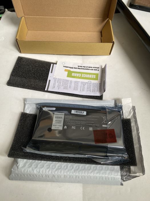 4XKN5 X8VWF Батарея нова Dell Latitude 5414 5404  7404 Rugged