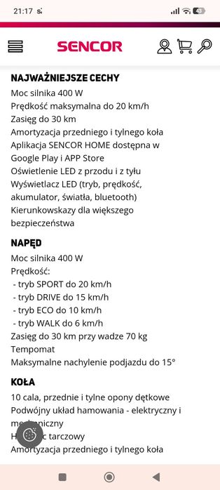 Hulajnogą elektryczna