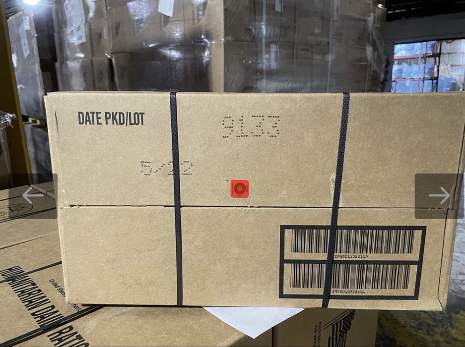 Добові американські пайки Сухпай 10 штук