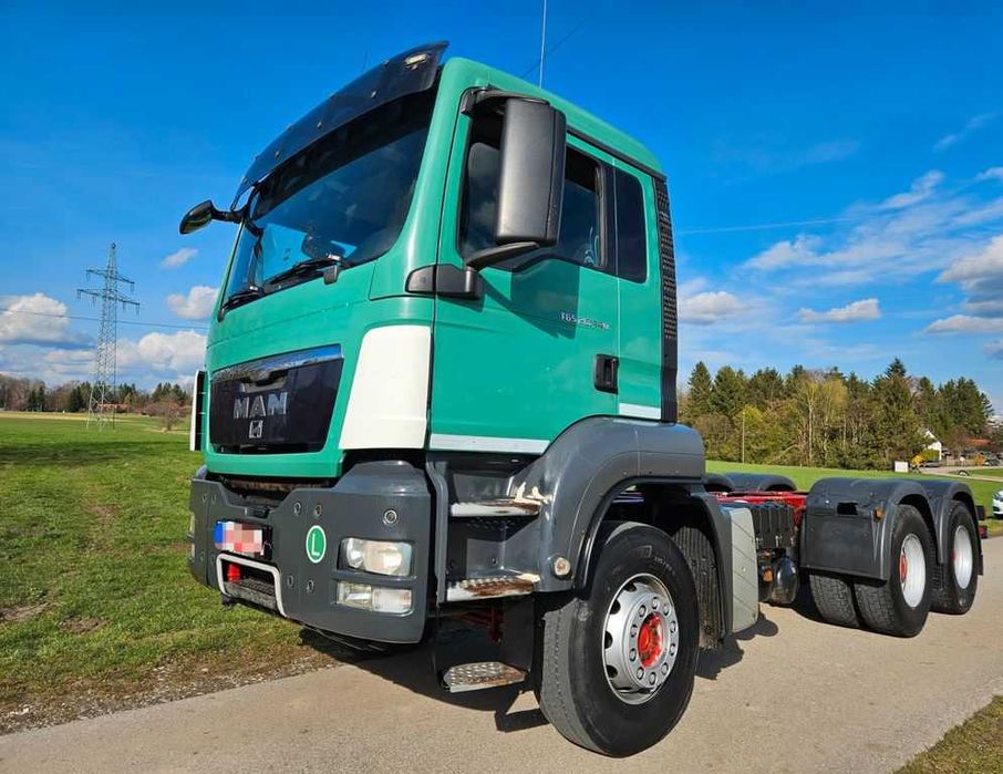 Шасі MAN TGS 26.440 під кран маніпулятор чи лісовоз кузов 5.6м 6х4