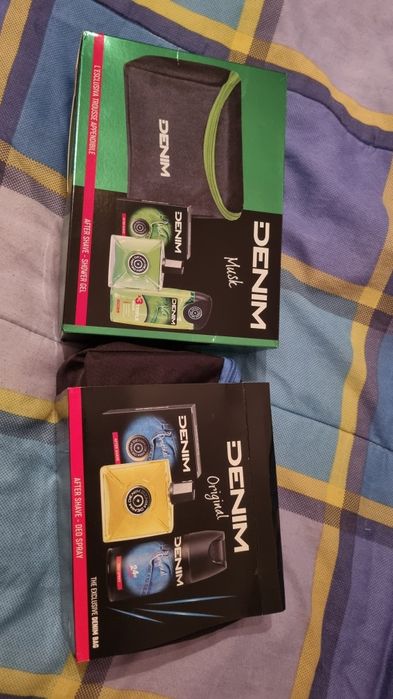 Aftershave e desodorizante com mala Denim