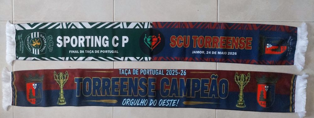 2 echaroes ,bufandas da Final taca de Portugal 2026