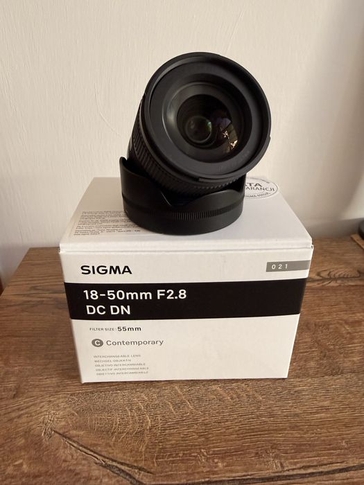 Sigma 18-50 mm f2.8 dc dn fuji x
