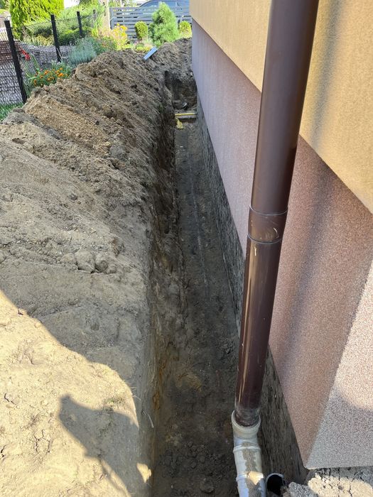 Minikoparka - Usługi Minikoparką i Wywrotką - Przyłącza Kanalizacyjne!