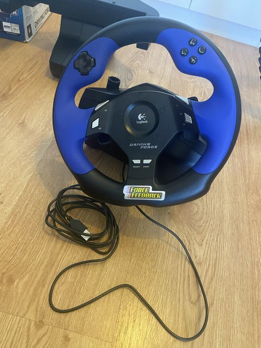 Volante Logitech para ps2 e compativel para ps3