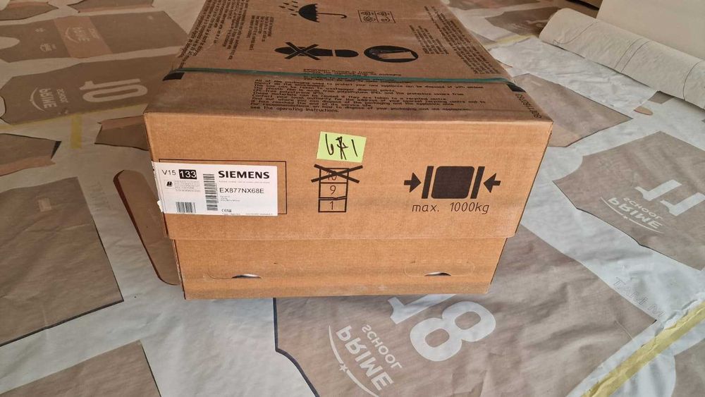 Placa de Indução Siemens Studioline EX877NX68E – Nova (Selada)