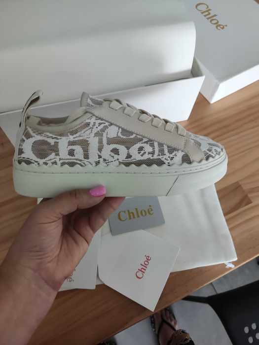 Chloe Sneakersy, trampki, tenisówki, buty, skora damskie