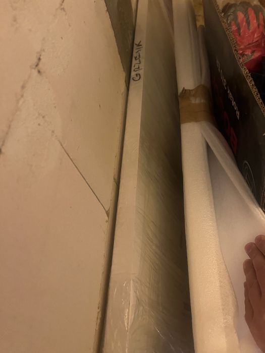 2 blaty Biale lakierowane z MDF grubosc 3 cm i 3,5cm