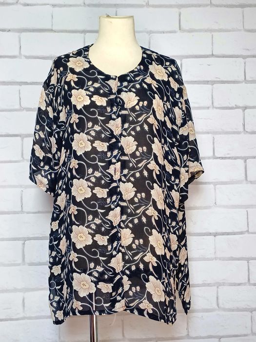 Koszula w kwiaty XXL