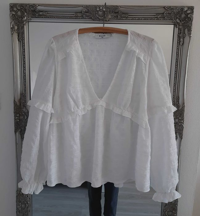 Bluzka nakd falbanki w stylu boho, 4 rzecz gratis