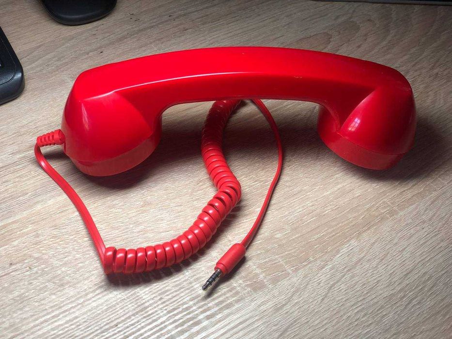 Ретро трубка для мобільного телефона, вінтаж, слухавка, подарунок 3,5