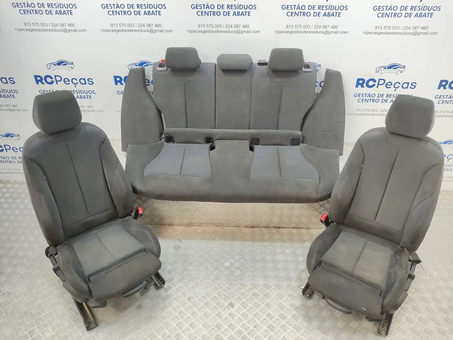 Conjunto Bancos em Alcântara BMW Serie 1 F20 Pack M 2012 - 2019