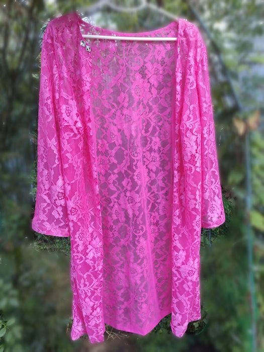 Пеньюар гипюровый,Франция.а ля Барби.