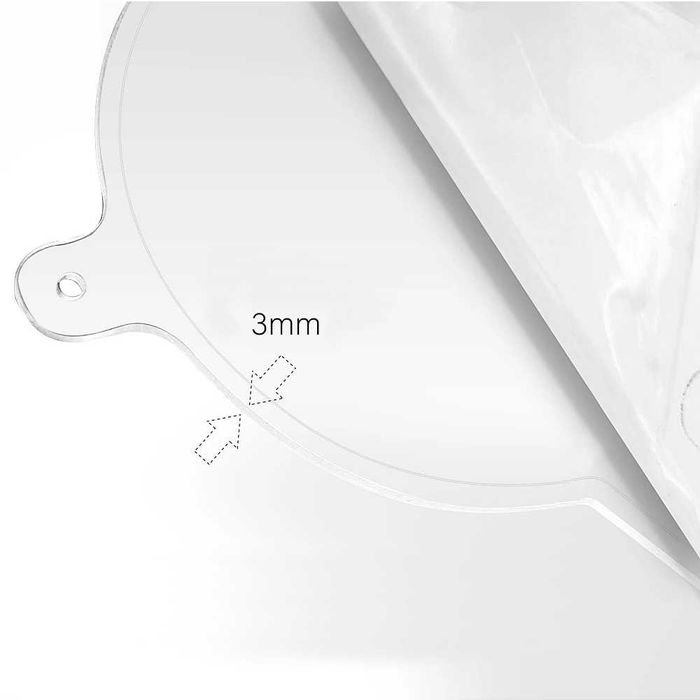 Proteção de Farol BMW R1200GS R1250GS - Policarbonato 3mm