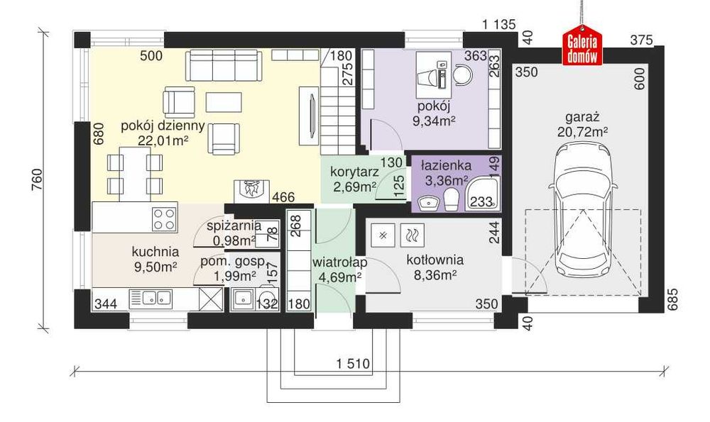 Nowoczesny  Dom jednorodzinny Centrum Zamościa