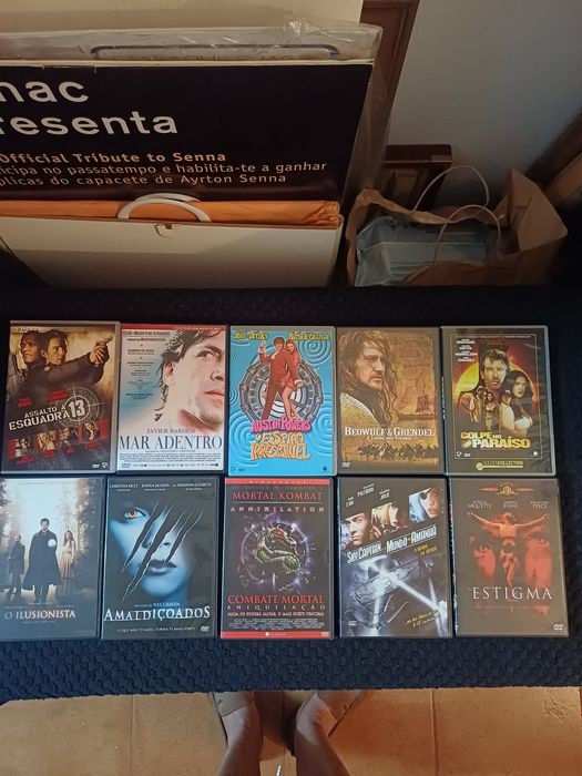 40 dvd's em perfeito estado
