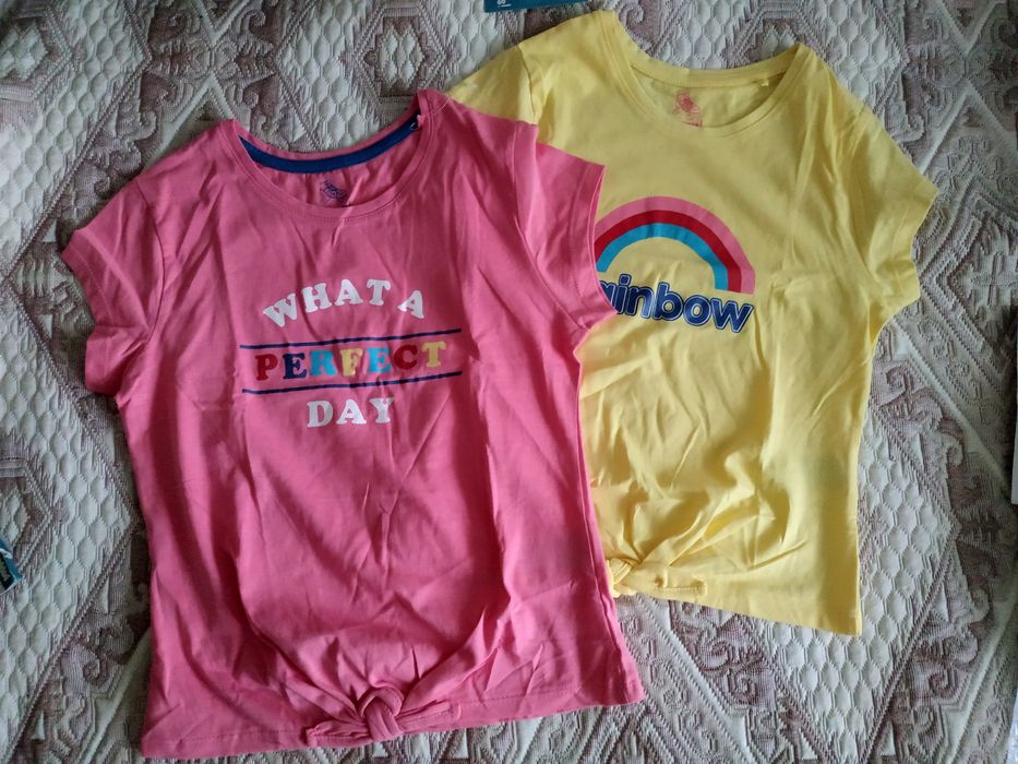 Комплект футболок Pepperts для девочки, р. 134-140 (8-10 лет)