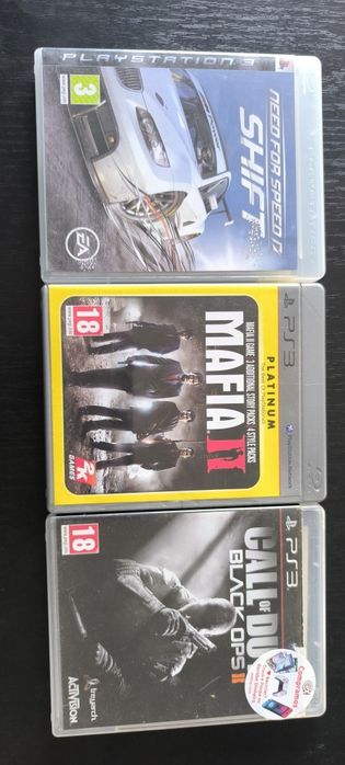 Mafia 3/Need for speed shift/Call of duty black ops 2 PlayStation 3