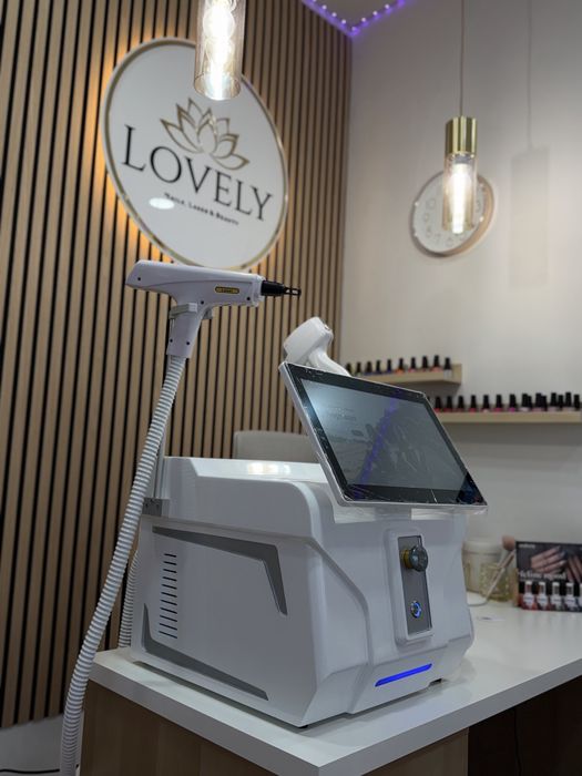 Maquina laser diodo 2 em 1 - 4 ondas, 4000w, Nova - Somos Empresa