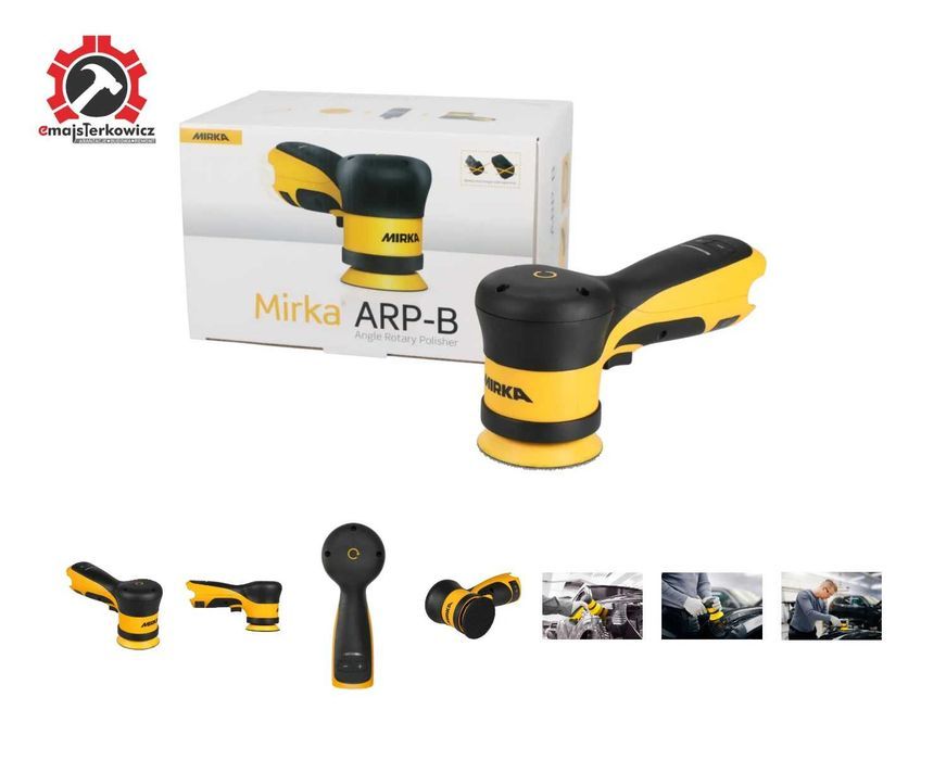 Mirka ARP-B 300 polerka akumulatorowa rotacyjna 77 mm 12V 2x2,5Ah