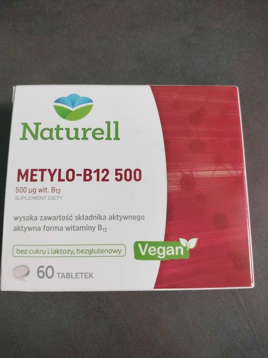 Naturell Metylo-B12 500 - 60 tabletek