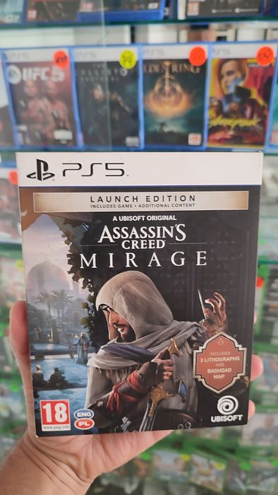 Assassin Creed Mirage Launch Edition PS5 sklep wysyłka wymiana