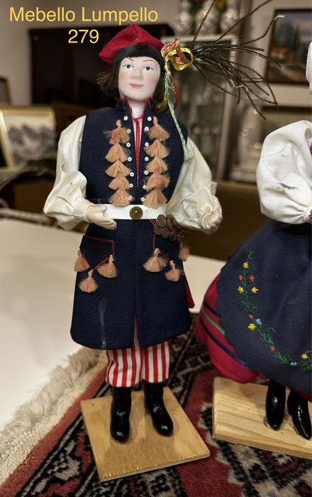 Lalka regionalna tradycyjny strój ludowy Polska 279