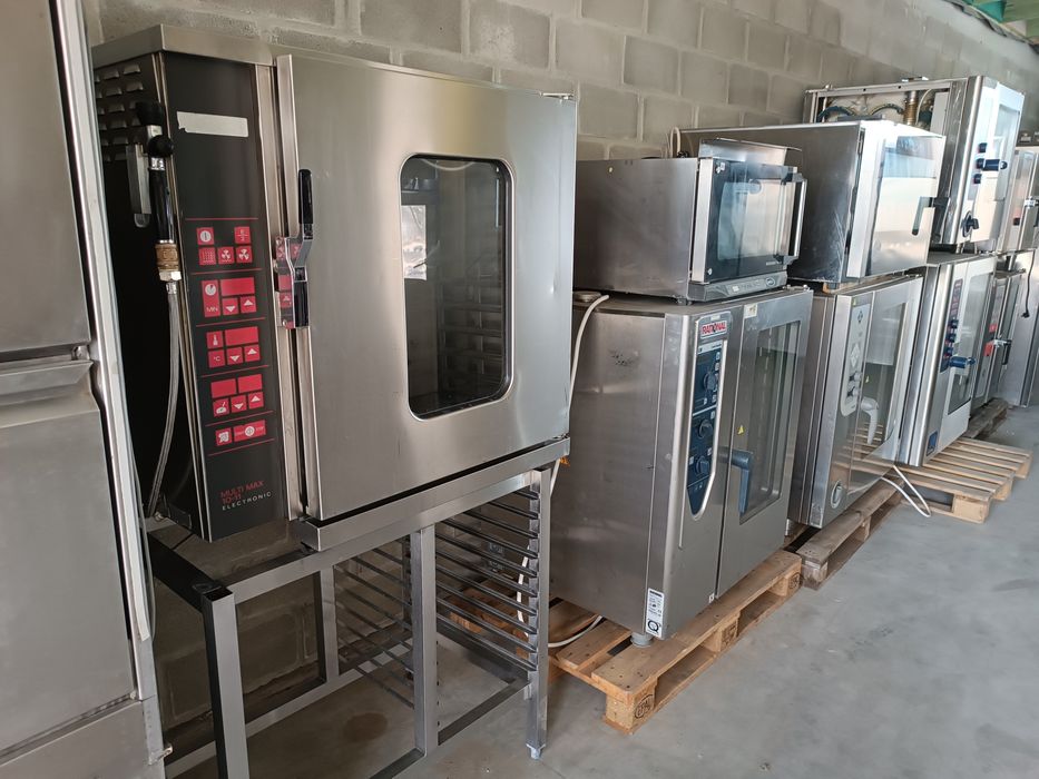 Пароконвектомат 10 рівнів Eloma електричний з підставкою