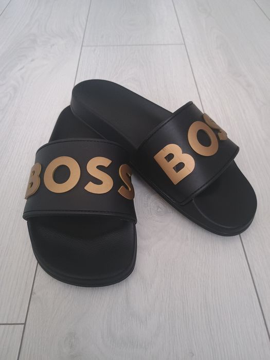 Klapki Boss Czarne