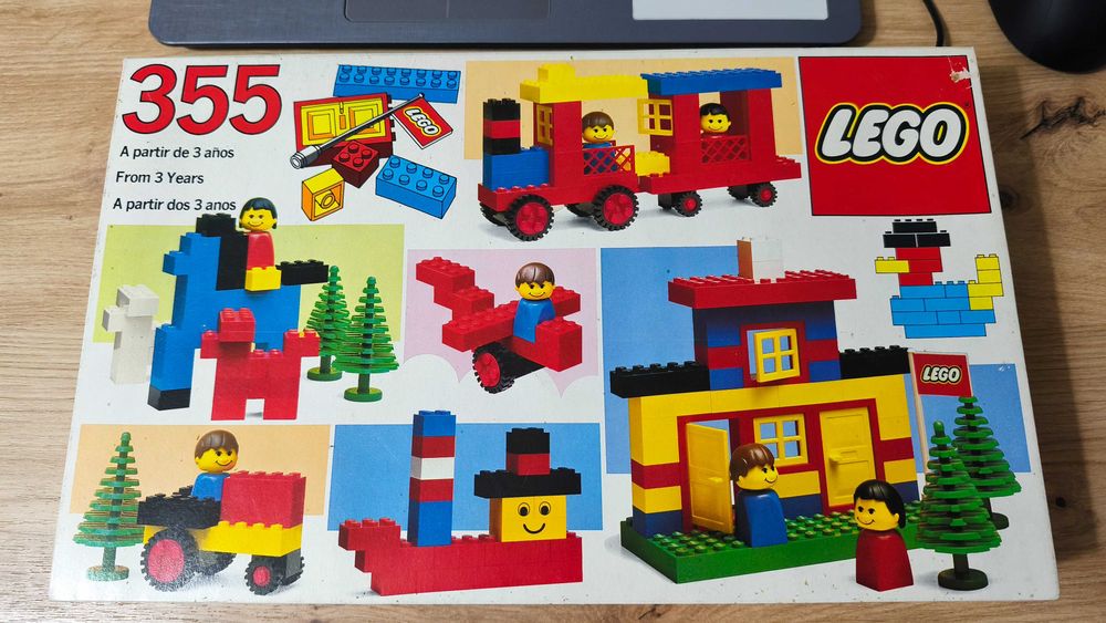 LEGO 355 Basic Set (1981) Novo e Lacrado