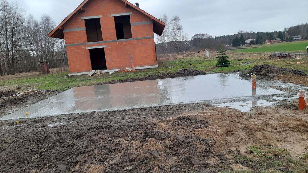 Wylewki betonowe I układanie kostki brukowej
