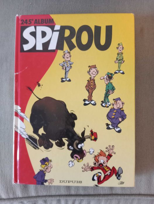 SPIROU in French, ALBUM No. 245. Good condition.