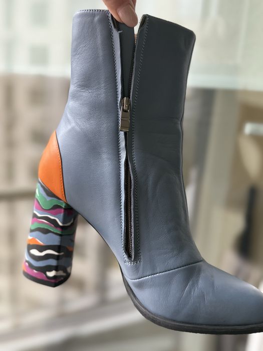 Шкіряні стильні черевички