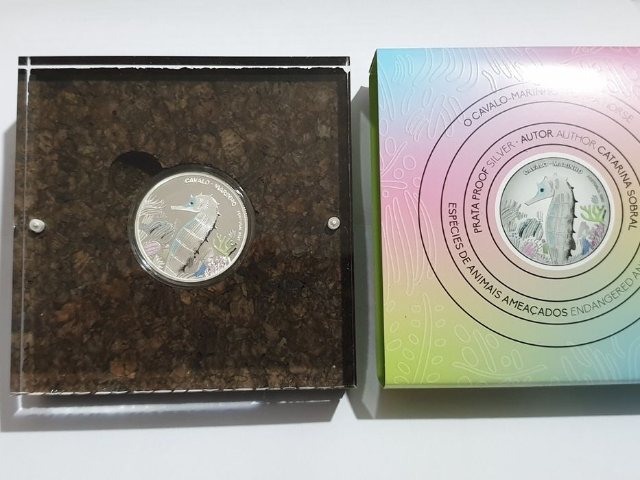 Moeda Proof Cavalo Marinho