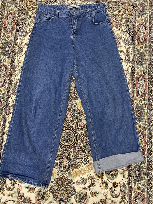 джинси сині широкі