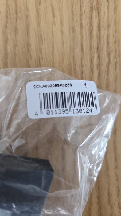 Gniazdo z/u ABB Busch-Jaeger - czarny mat