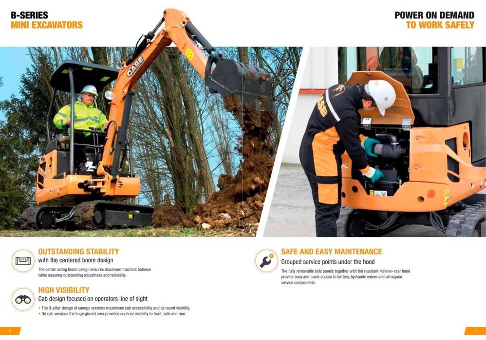 Minigiratória CASE CX 18 B com Martelo