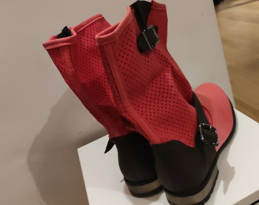 Nowe damskie buty botki ażurowe roz 40