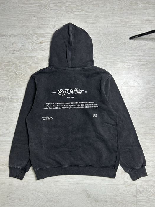 Худі Off-White Script Mary Skate Hoodie | Світшот Офф Вайт | Толстовка