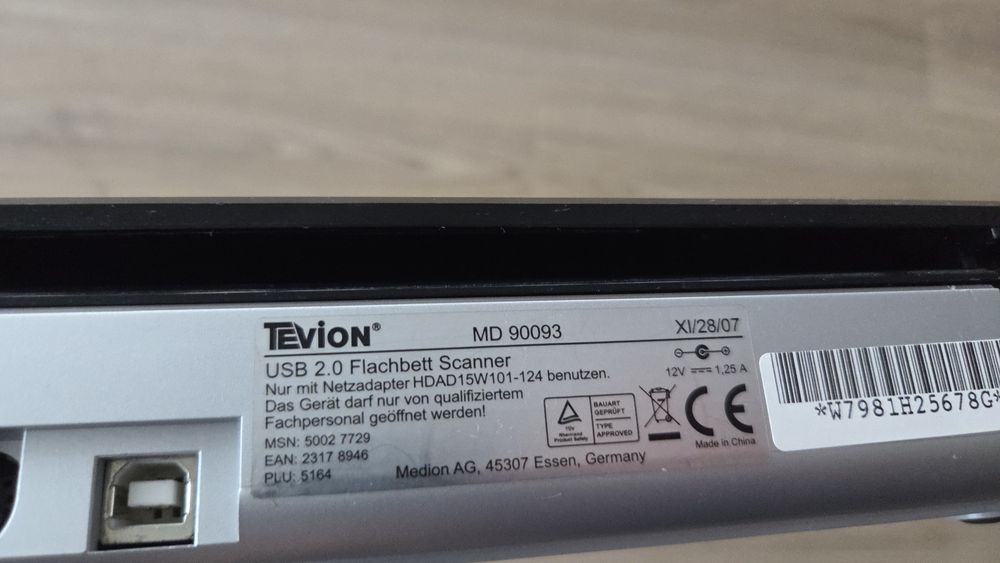 Skaner Tevion MD 90093