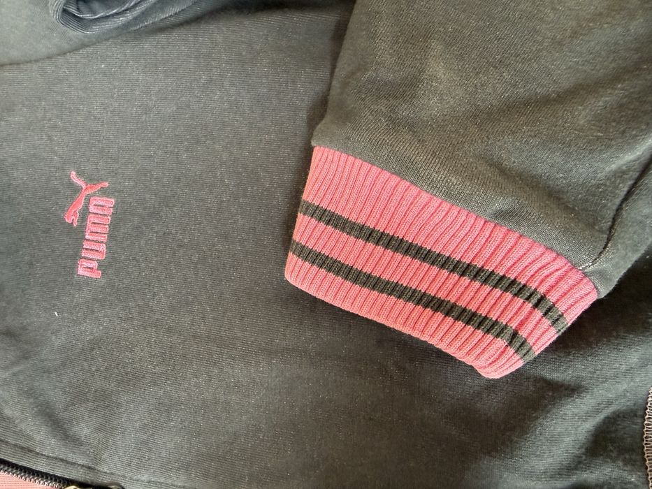 Bluza Puma S Grafit róż