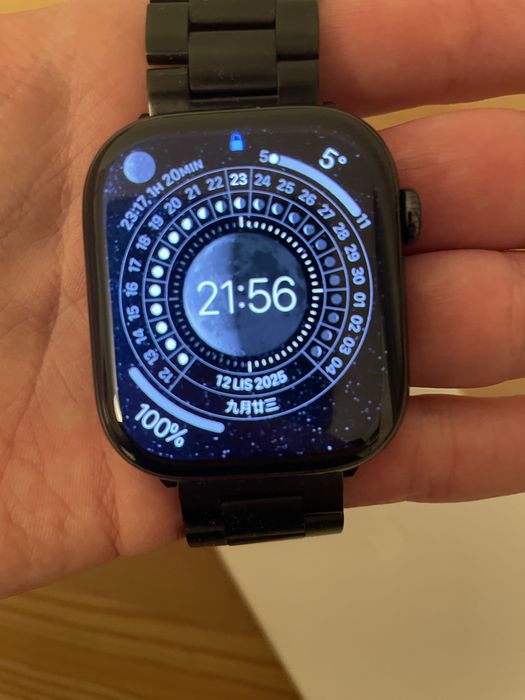 Apple Watch 10 GPS + Cellular 42mm koperta z tytanu (łupek)