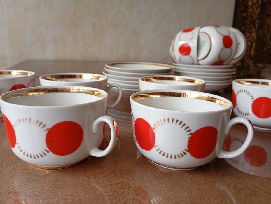 Чайний сервіз "горох"