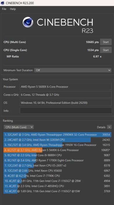 Processador AMD Ryzen 5 5600X