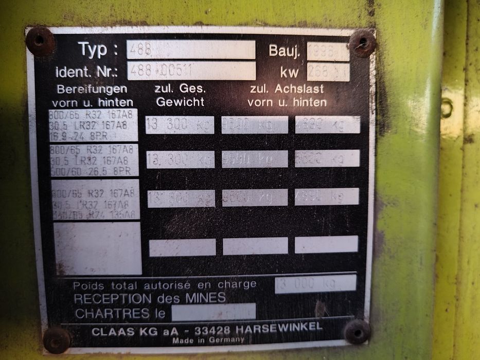 Claas Jaguar 840 + kemper