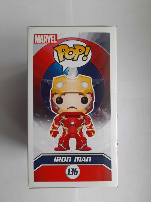 Funko POP - Iron Man (Unmasked) 136