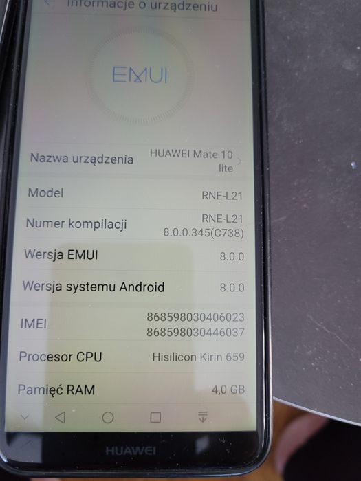 Huawei mate  10 lite