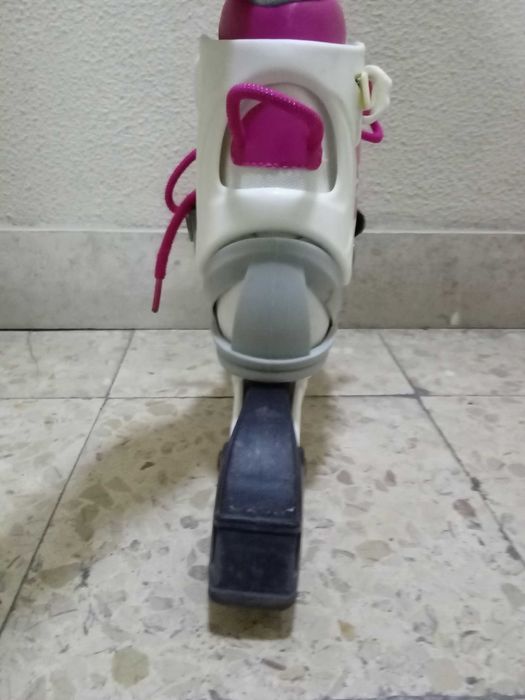 Patins em linha, de criança, tamanho de 32 a 35